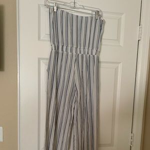 Long pant romper